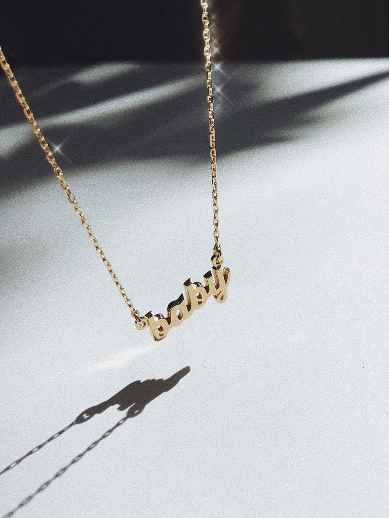 Baby Necklace - Bing Bang Jewelry NYC