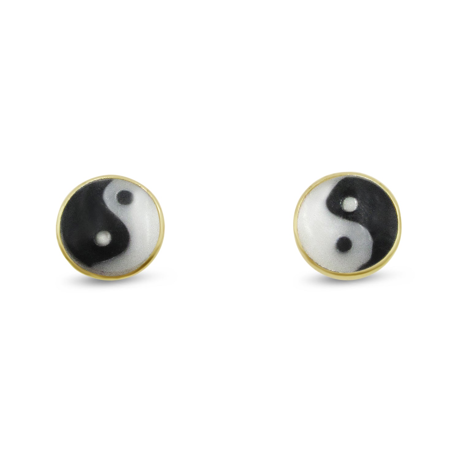 Tiny Yin Yang Studs - Bing Bang Jewelry NYC