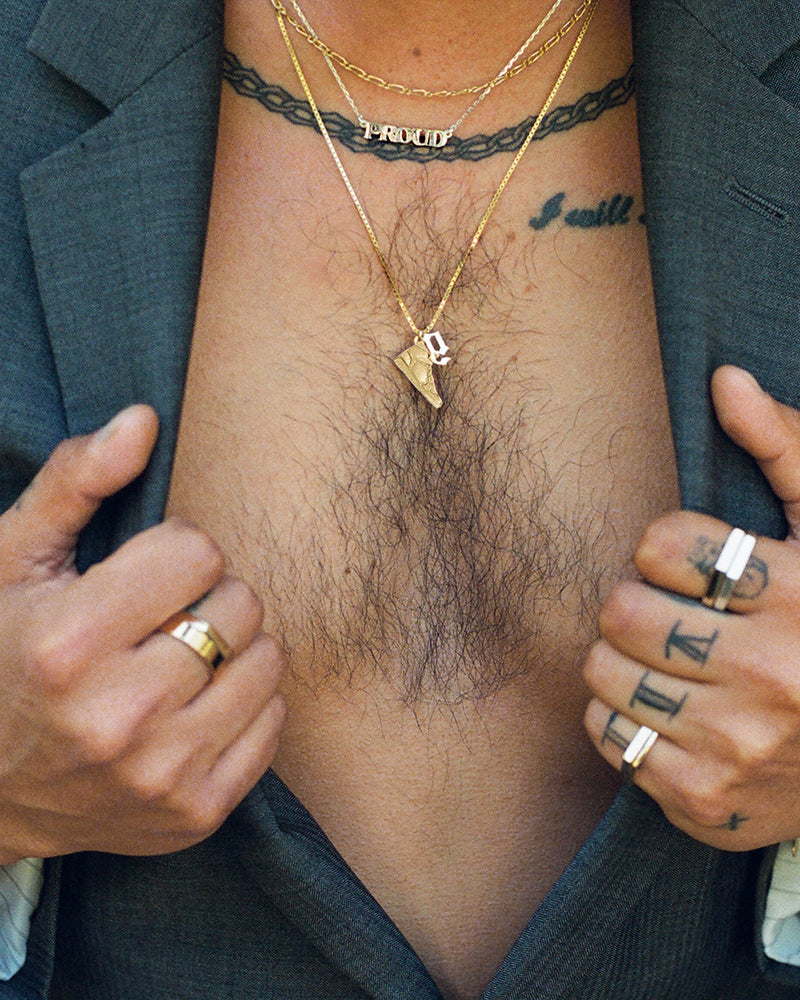 Jordan High Top Necklace - Bing Bang Jewelry NYC