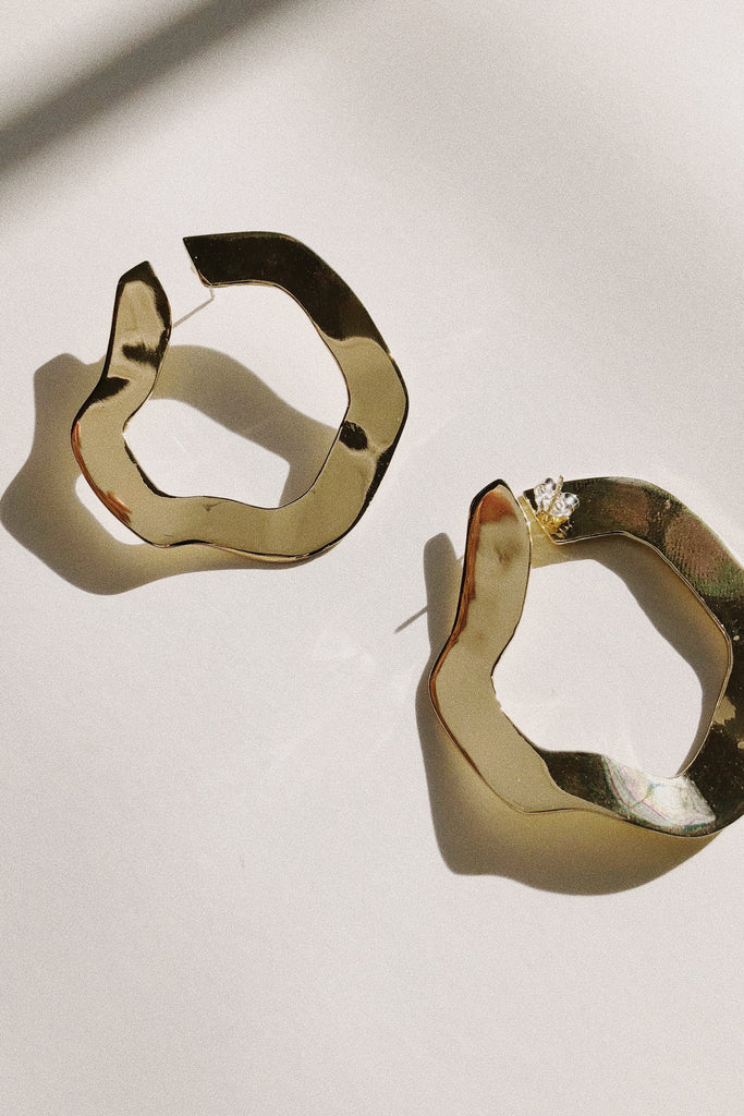 Brushstroke Earrings - Bing Bang Jewelry NYC