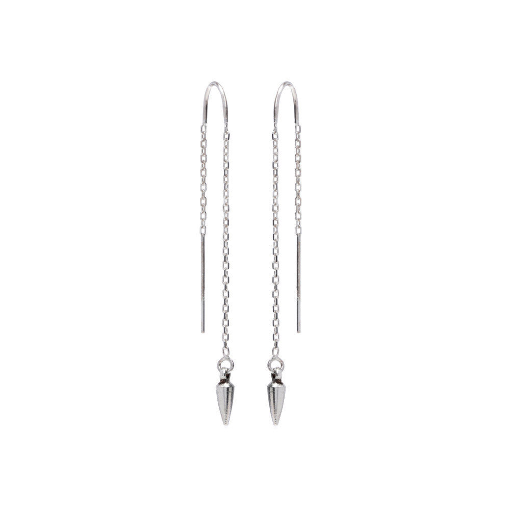 Bullet Threader Earrings - Bing Bang Jewelry NYC