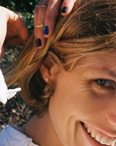 Rose gold smiley piercing hotsell