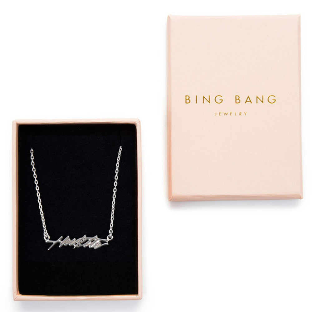 Hustle Necklace - Bing Bang Jewelry NYC