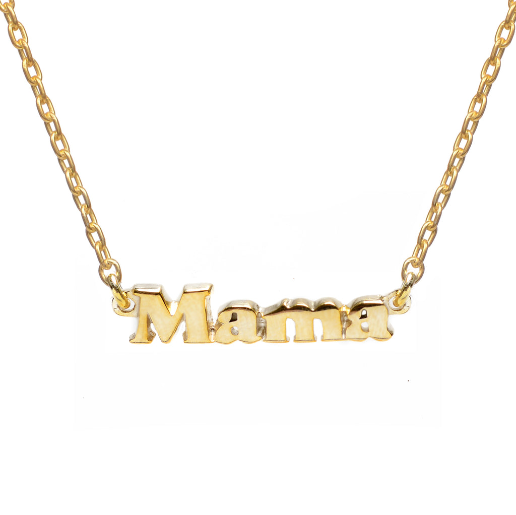 ✨14k Mama Necklace - Bing Bang Jewelry NYC