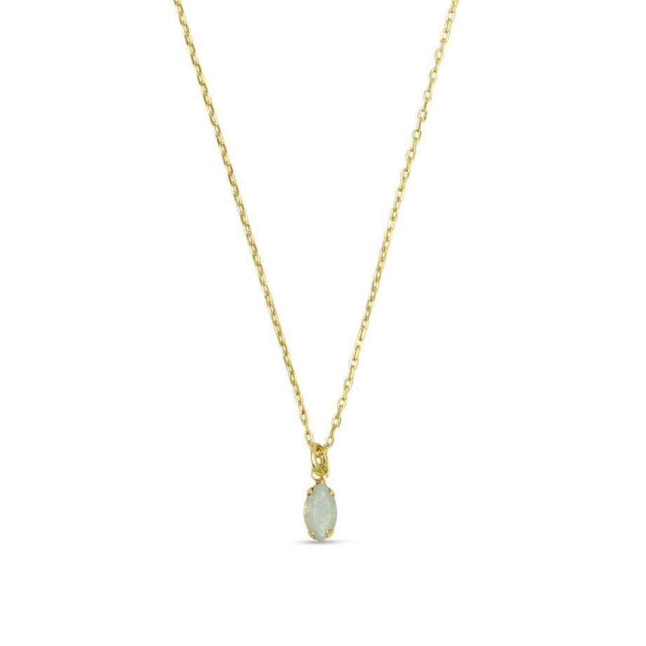 Tiny Marquis Charm - Bing Bang Jewelry NYC