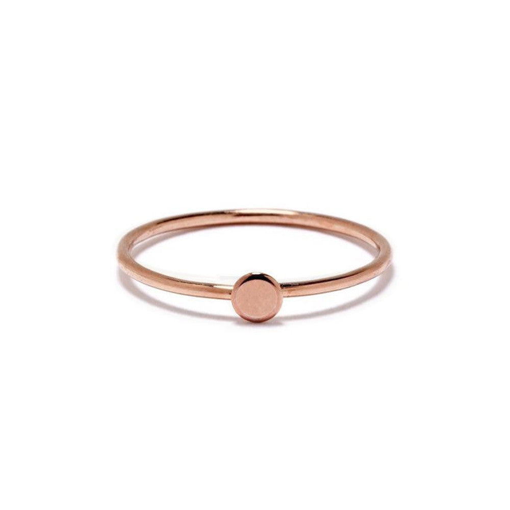Tiny Circle Ring - Bing Bang Jewelry NYC