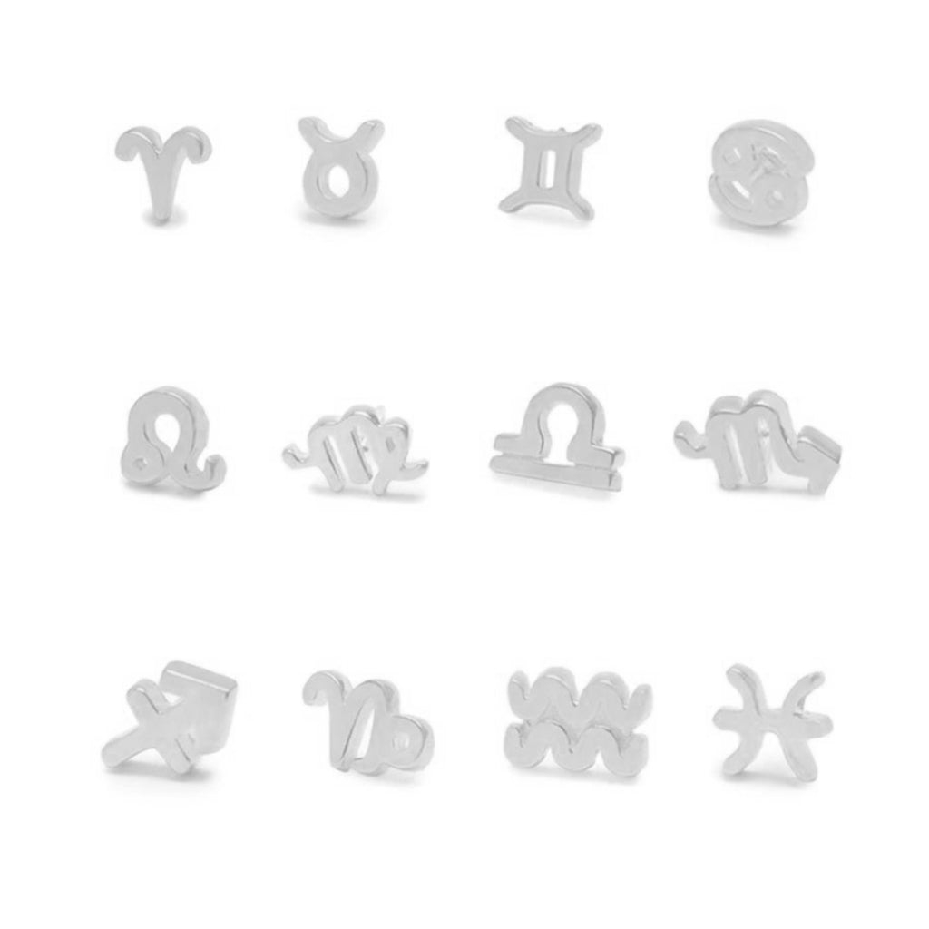 Tiny Zodiac Studs - Bing Bang Jewelry NYC