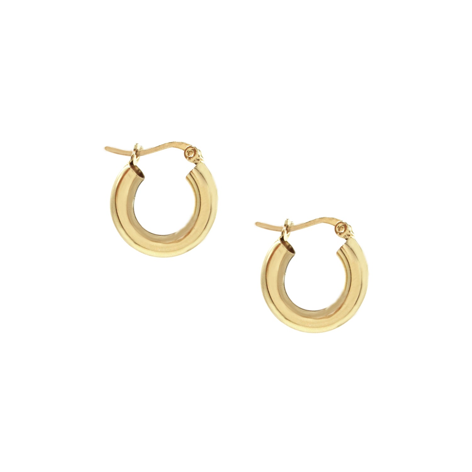 Chubby Donut Hoops - Bing Bang Jewelry NYC