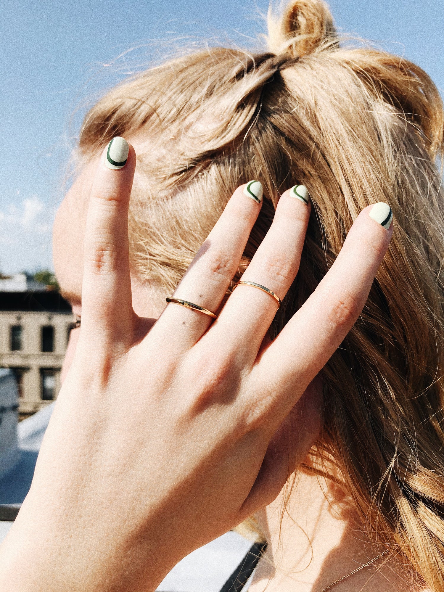 Knife Edge Band - Bing Bang Jewelry NYC