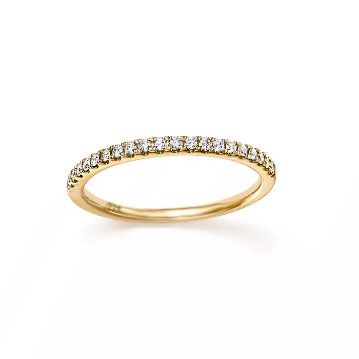 Tiny Pavé Band - Bing Bang Jewelry NYC