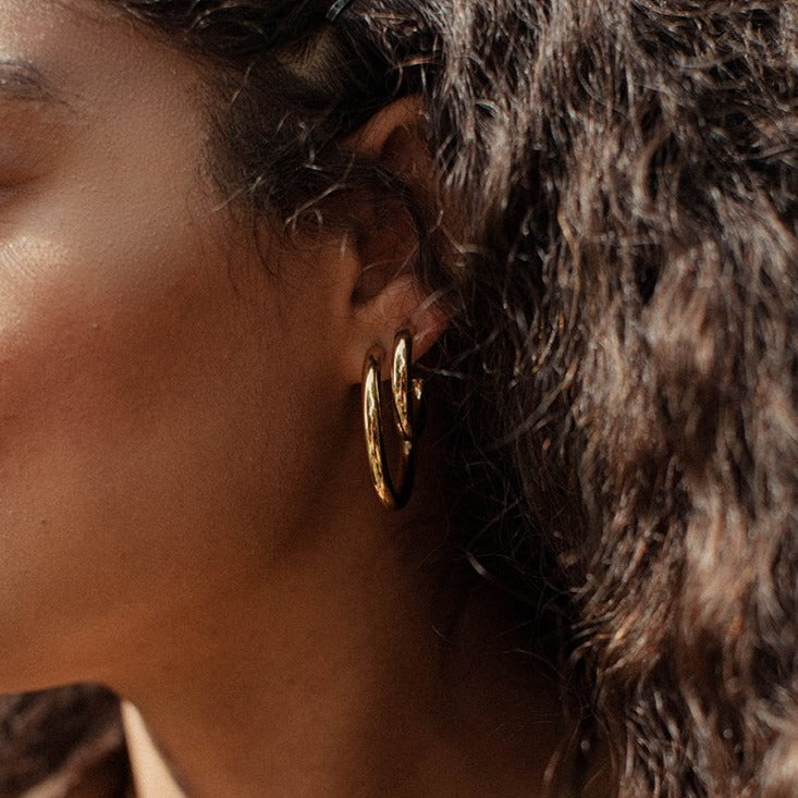 90's sales earrings hoop