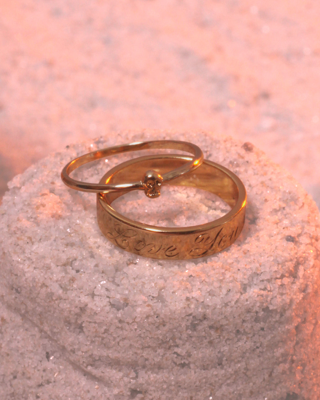 Tiny Skull Ring - Bing Bang Jewelry NYC