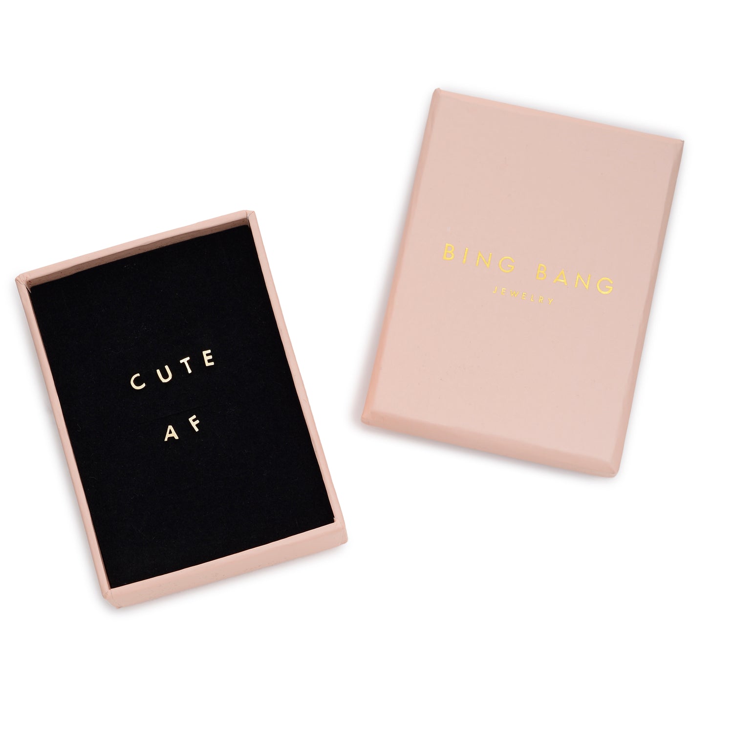 Tiny Initial Studs - Bing Bang Jewelry NYC