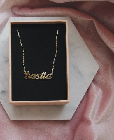 Bestie Necklace - Bing Bang Jewelry NYC