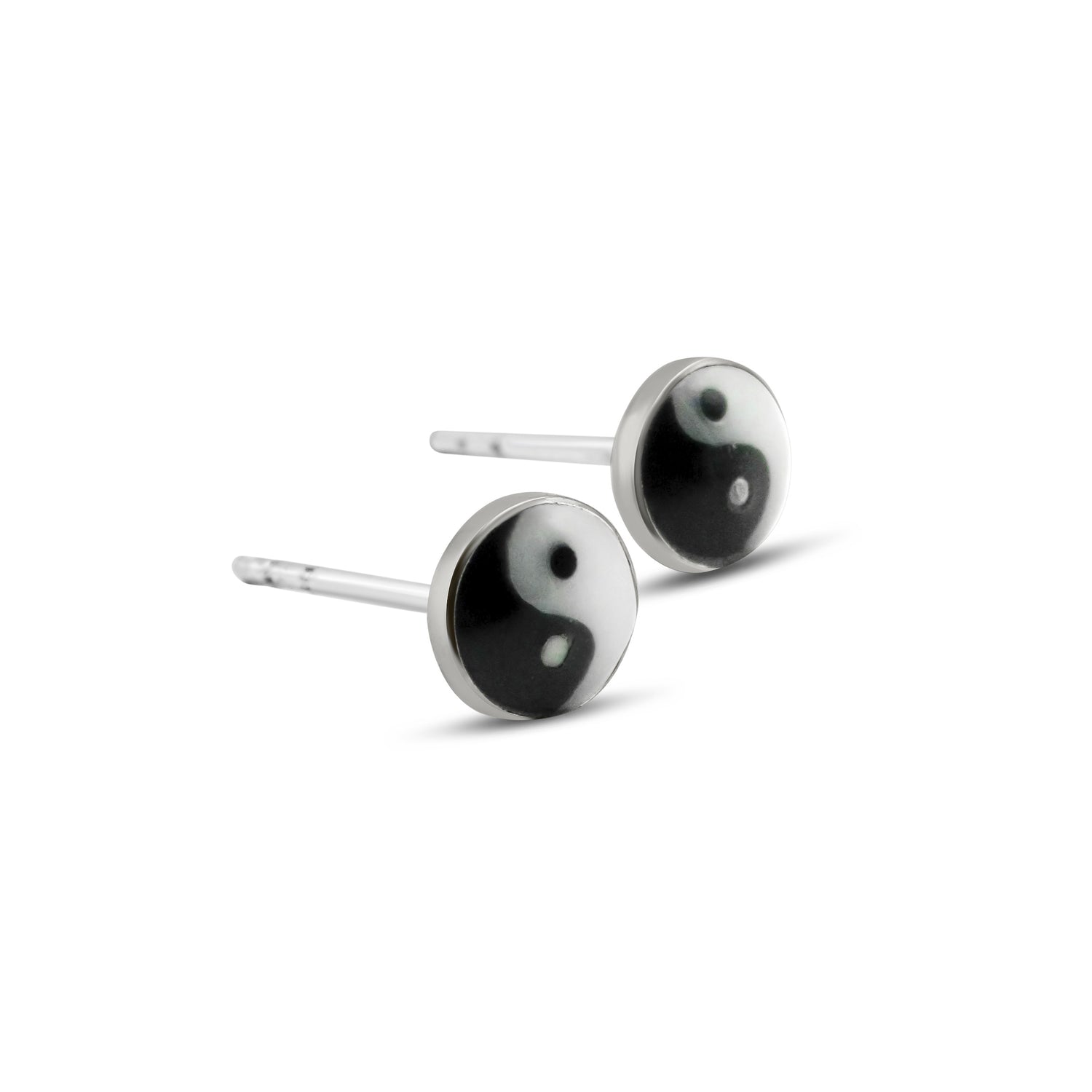 Tiny Yin Yang Studs - Bing Bang Jewelry NYC