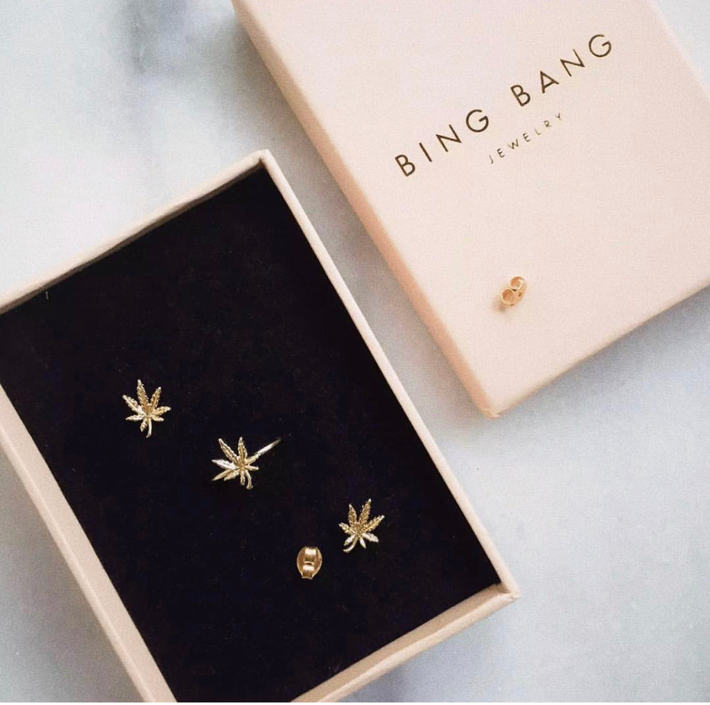 Mary Jane Studs - Bing Bang Jewelry NYC
