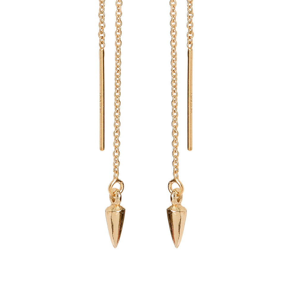 Bullet Threader Earrings - Bing Bang Jewelry NYC