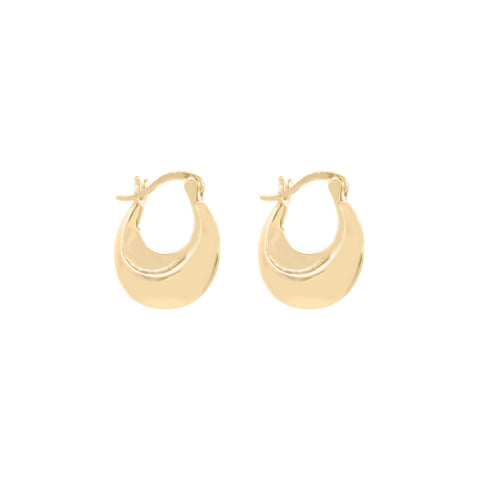 Cowbelle Hoops - Bing Bang Jewelry NYC