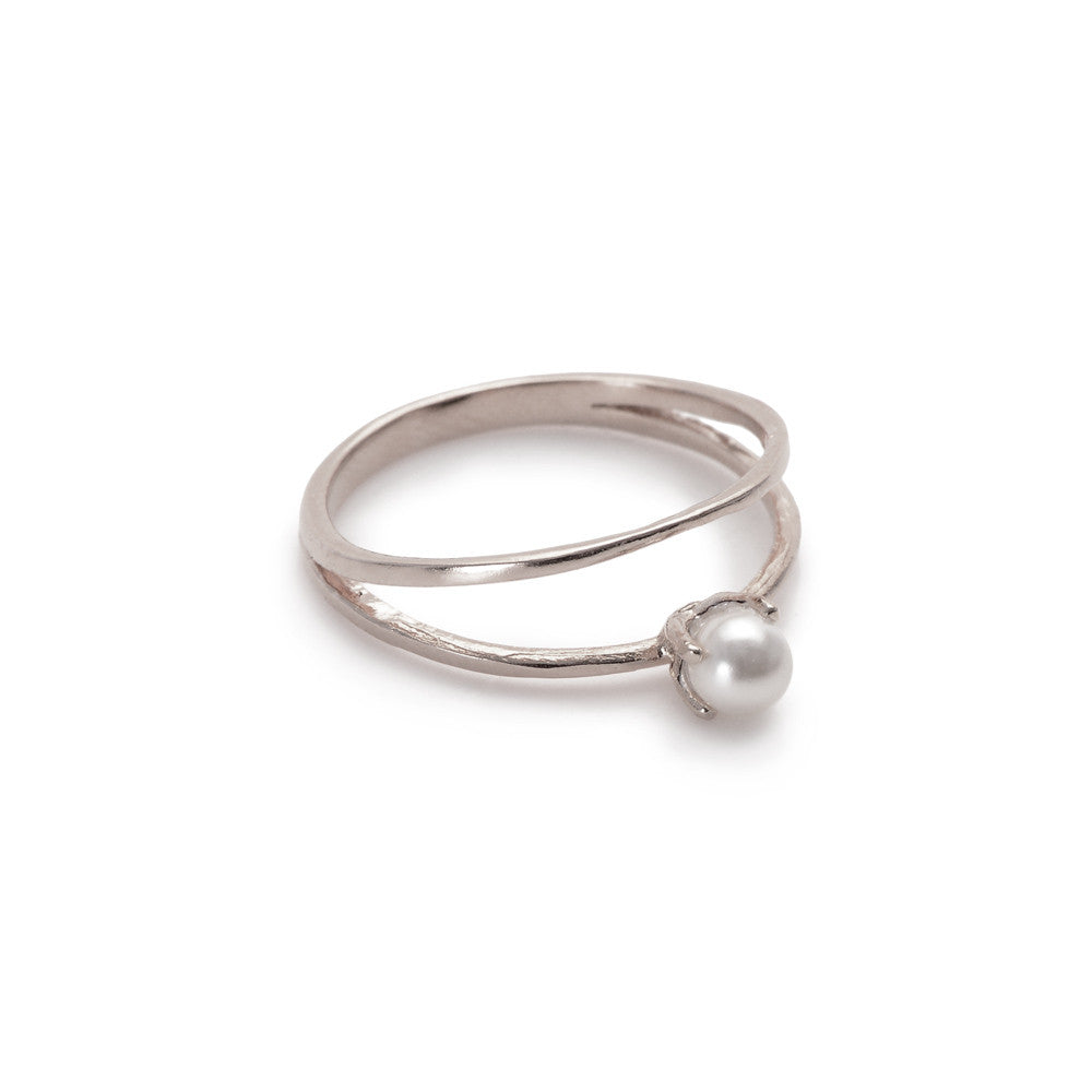 Pearl Illusion Ring - Bing Bang Jewelry NYC