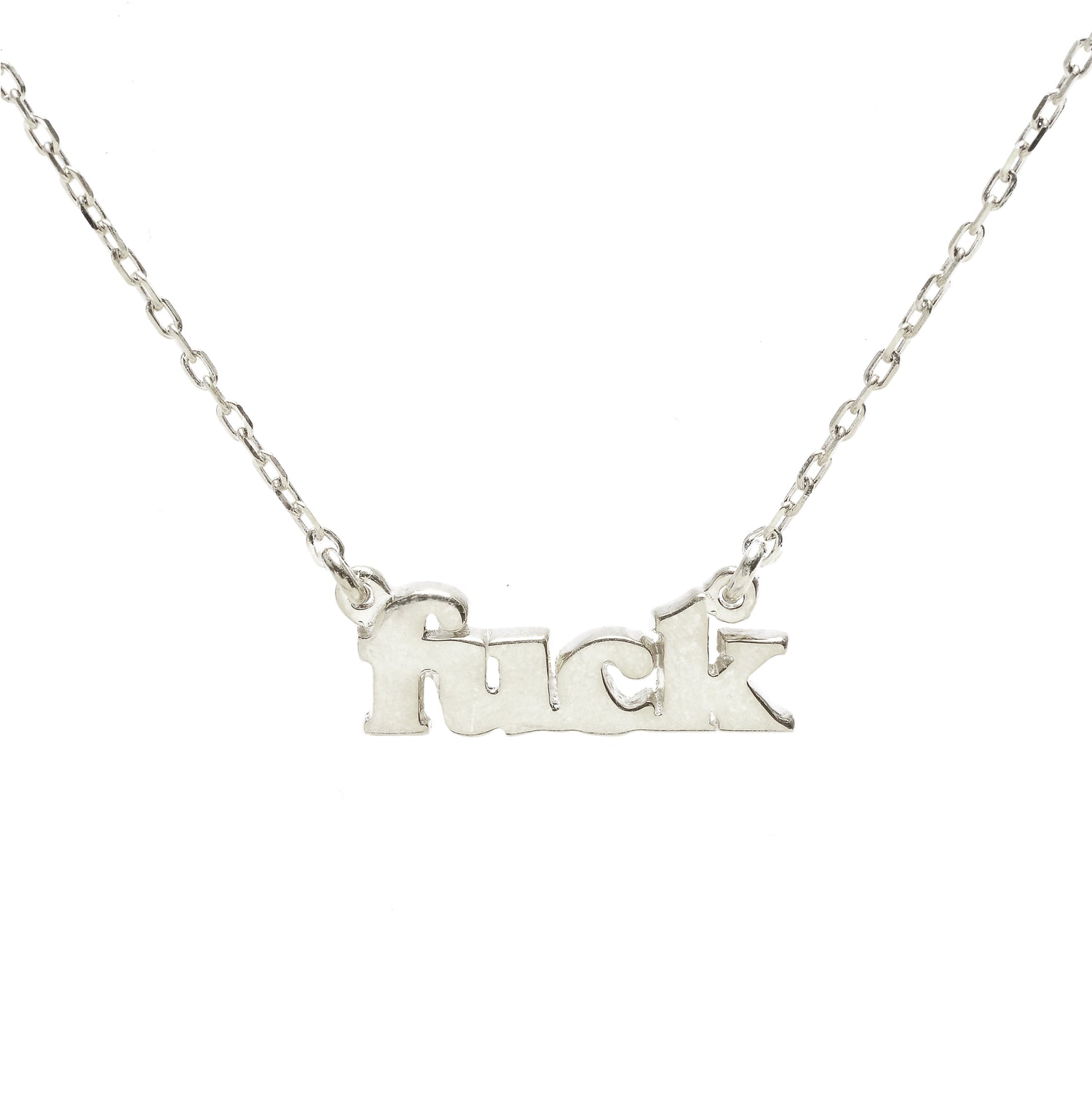 Fuck Necklace - Bing Bang Jewelry NYC