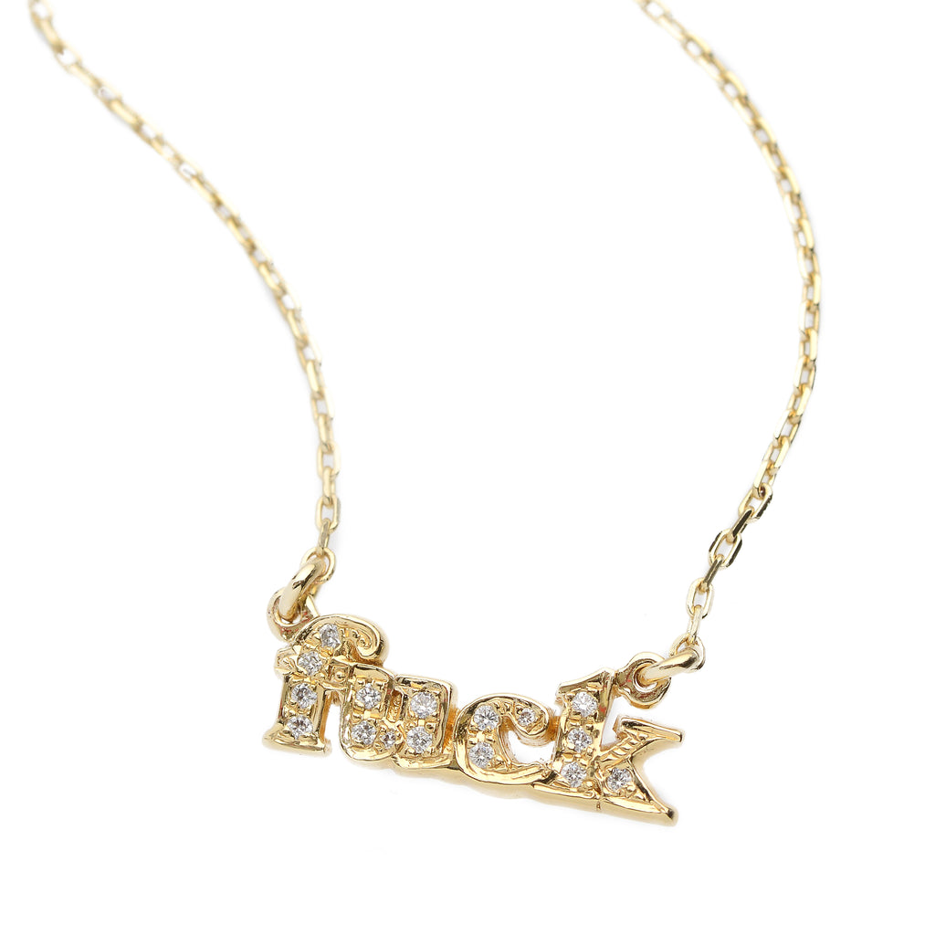 ✨14k Fuck Necklace - Bing Bang Jewelry NYC