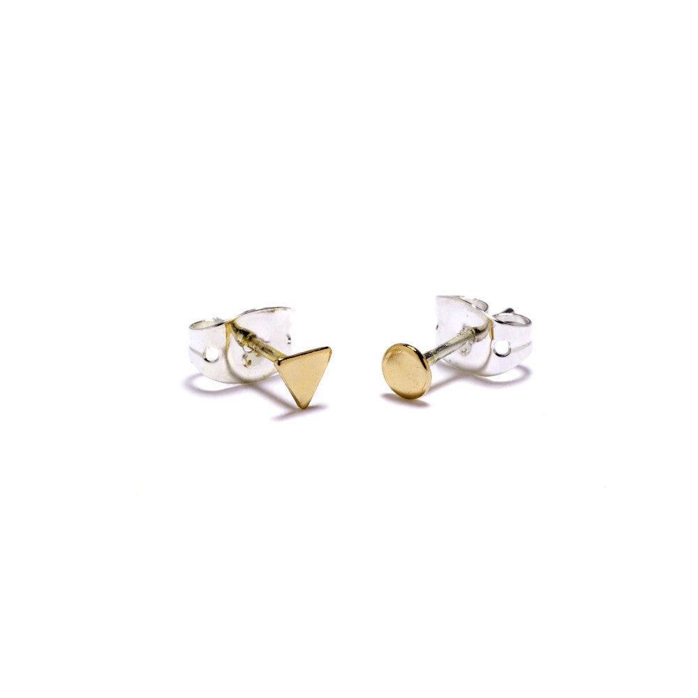 Tiny Geometry Duet - Bing Bang Jewelry NYC