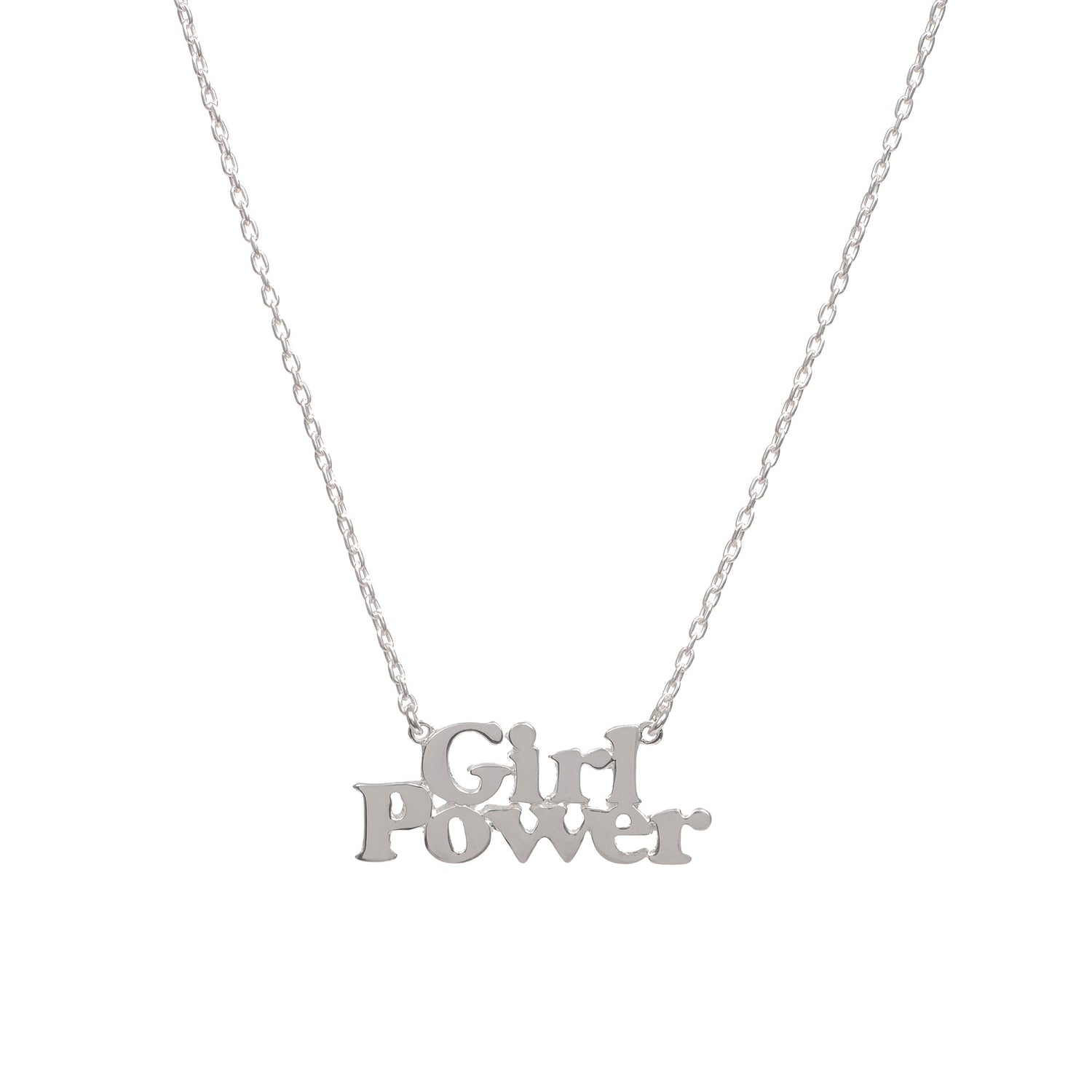 Girl Power Necklace - Bing Bang Jewelry NYC