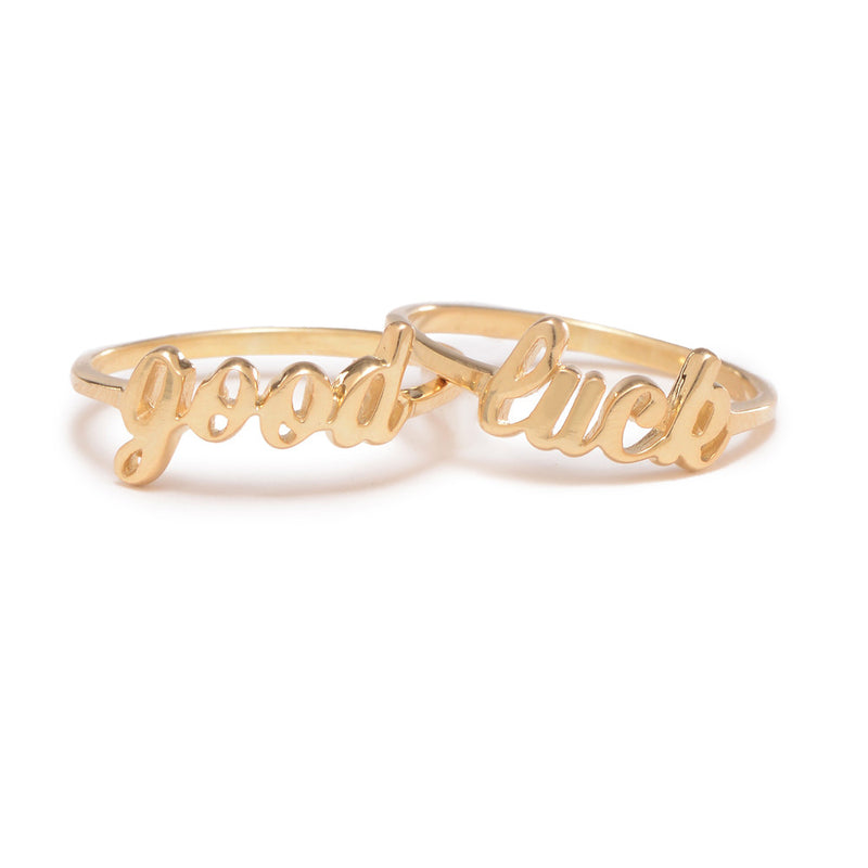 Good Luck Ring Set - Bing Bang Jewelry NYC
