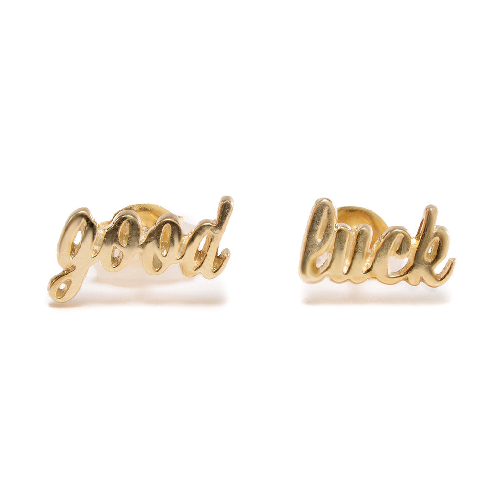 Good Luck Studs - Bing Bang Jewelry NYC