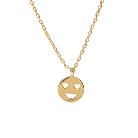 Heart Eyes Necklace - Bing Bang Jewelry NYC