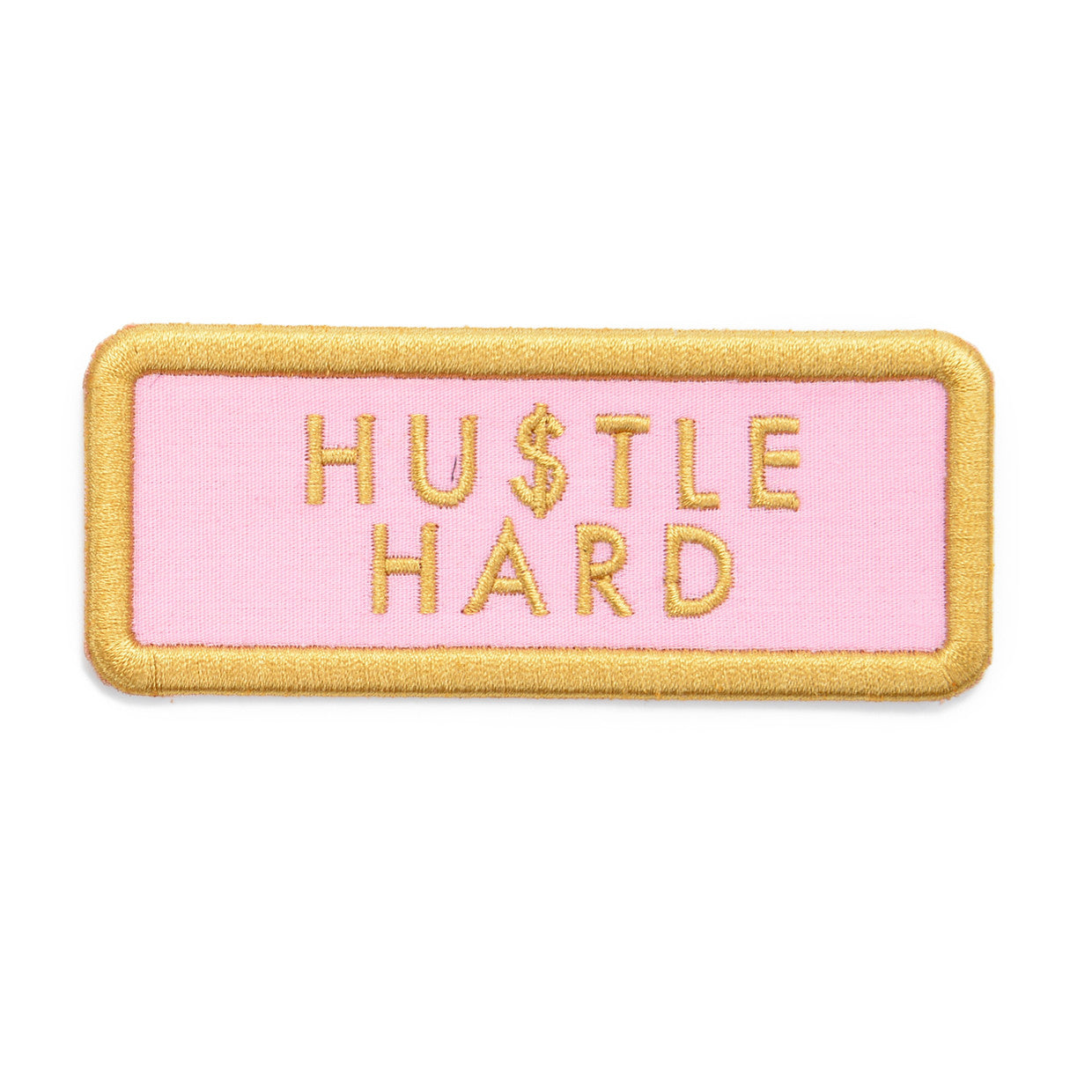 HUSTLE HARD Patch - Bing Bang Jewelry NYC