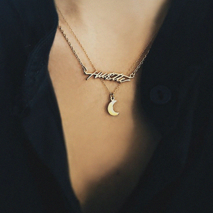 ✨14k Hustle Necklace - Bing Bang Jewelry NYC