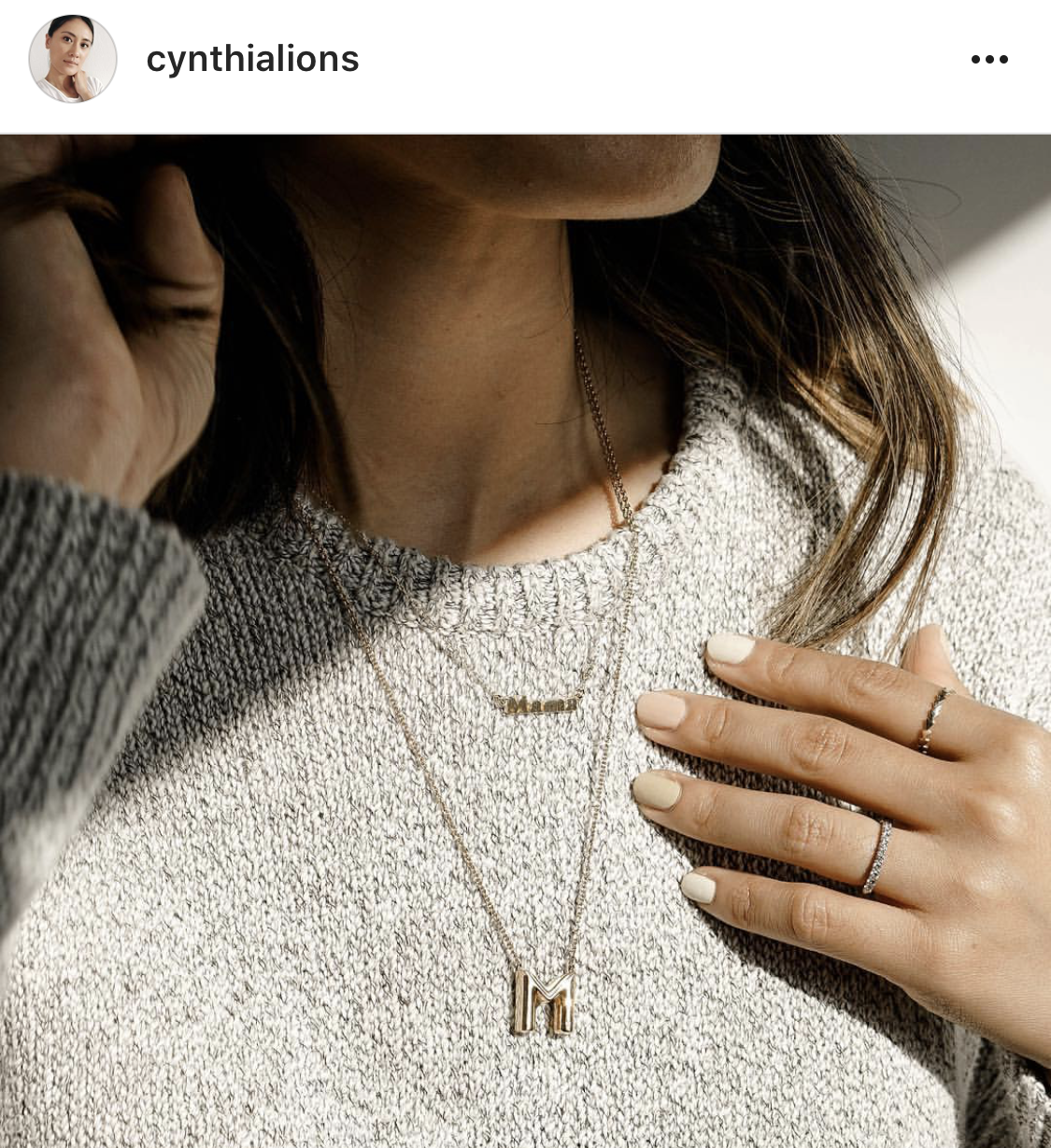Mama Necklace - Bing Bang Jewelry NYC