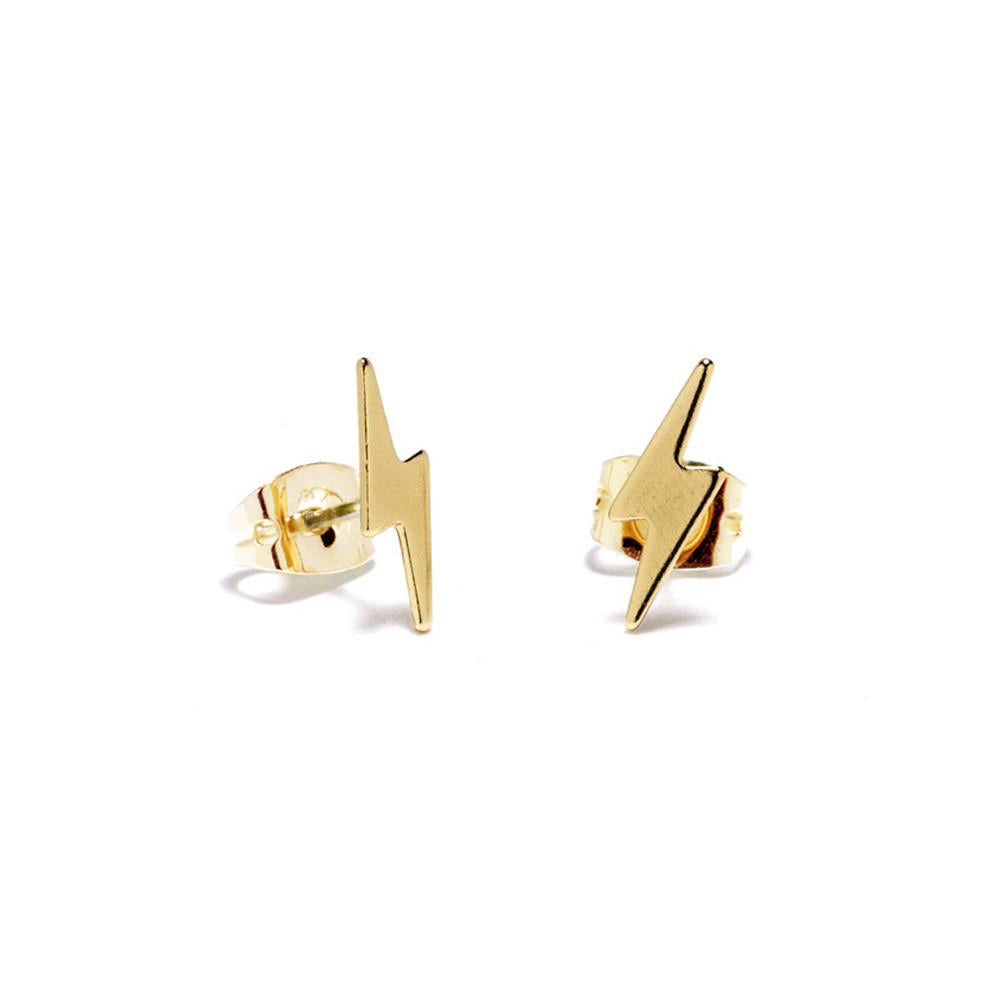 ✨14K Lightning Bolt Stud - Bing Bang Jewelry NYC