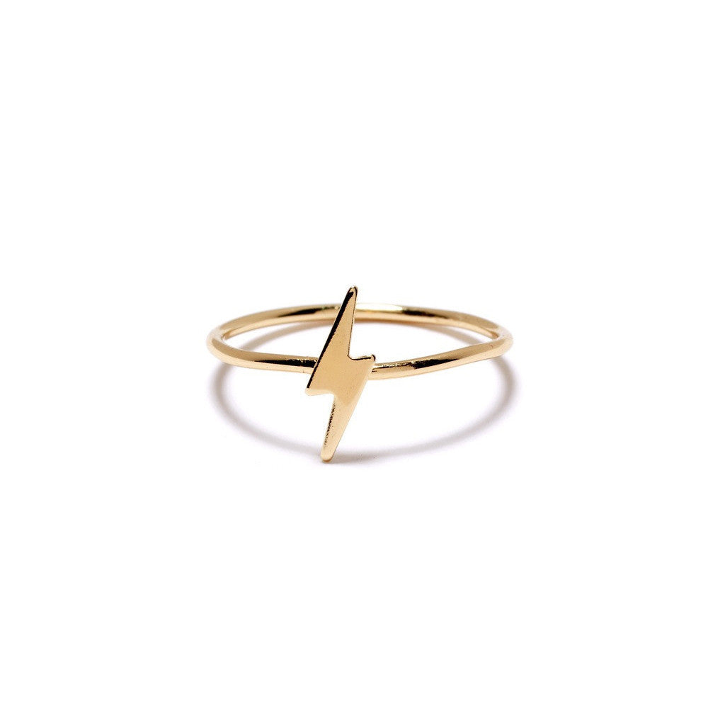 Lightning Bolt Ring - Bing Bang Jewelry NYC