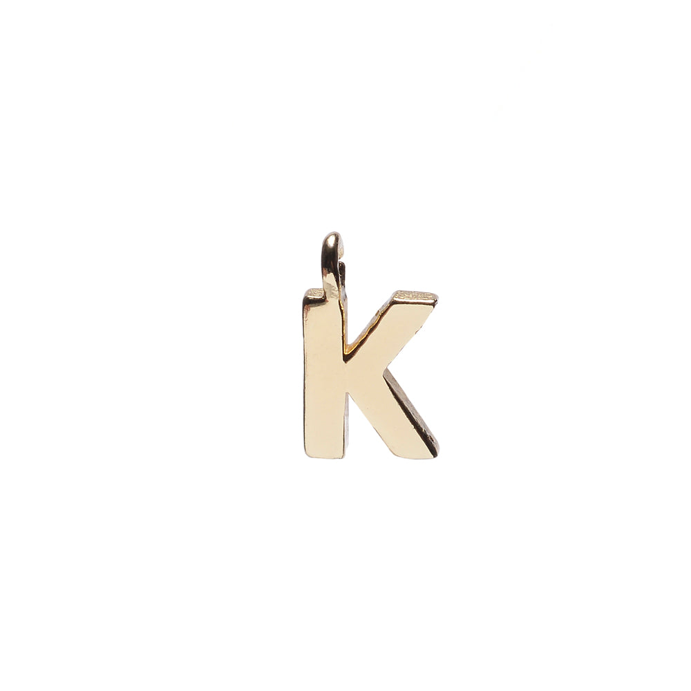 Minimal Initial Charm - Bing Bang Jewelry NYC