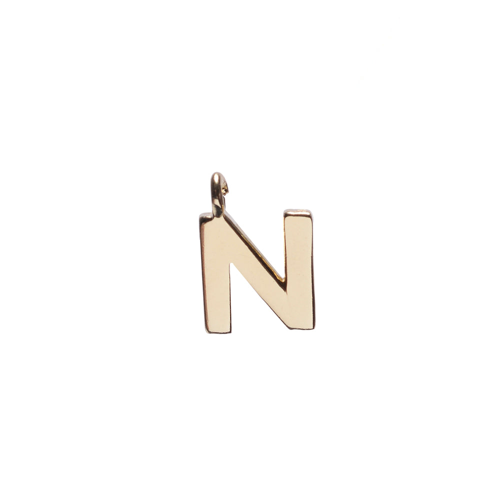 Minimal Initial Charm - Bing Bang Jewelry NYC
