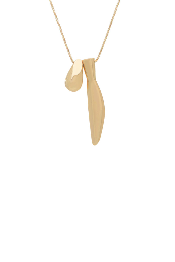 Modernist Duet Necklace - Bing Bang Jewelry NYC