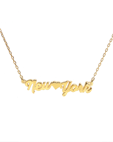 New York Necklace - Bing Bang Jewelry NYC