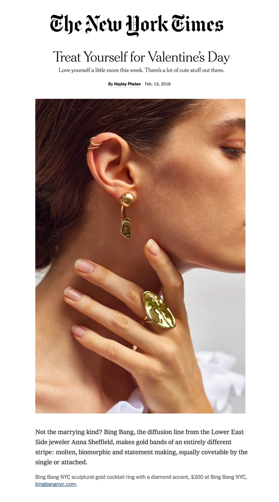 Louvre Arc + Sphere Earring Set - Bing Bang Jewelry NYC