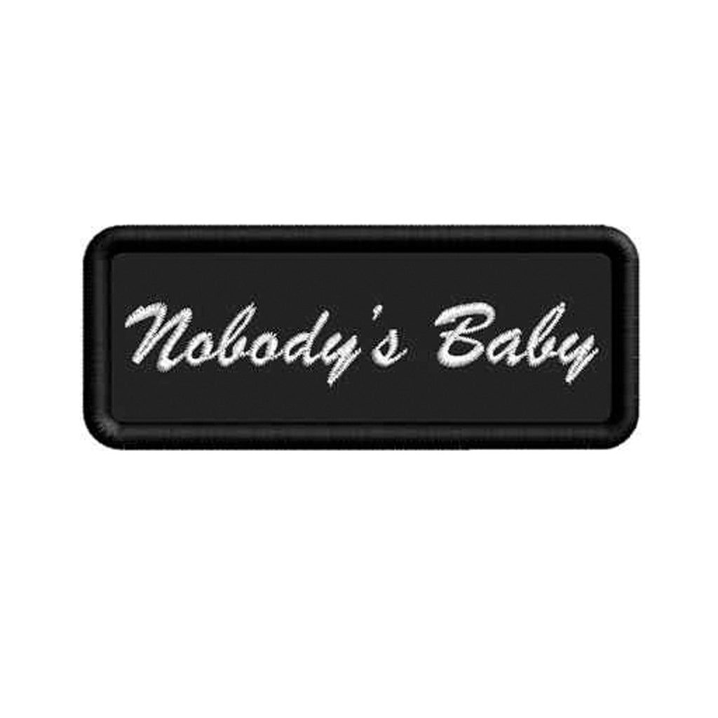 Nobody's Baby Patch - Bing Bang Jewelry NYC