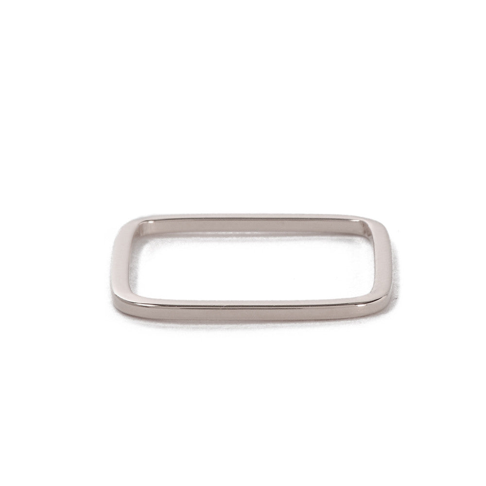 Delicate Square Band - Bing Bang Jewelry NYC