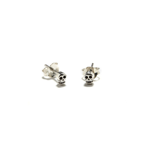 Tiny Skull Studs - Bing Bang Jewelry NYC
