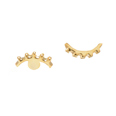 ✨14k - Winking Eye Studs - Bing Bang Jewelry NYC