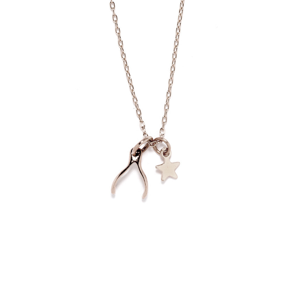 Wishbone Necklace - Bing Bang Jewelry NYC
