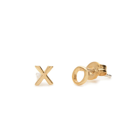 ✨14K Tiny 'XO' Stud - Bing Bang Jewelry NYC