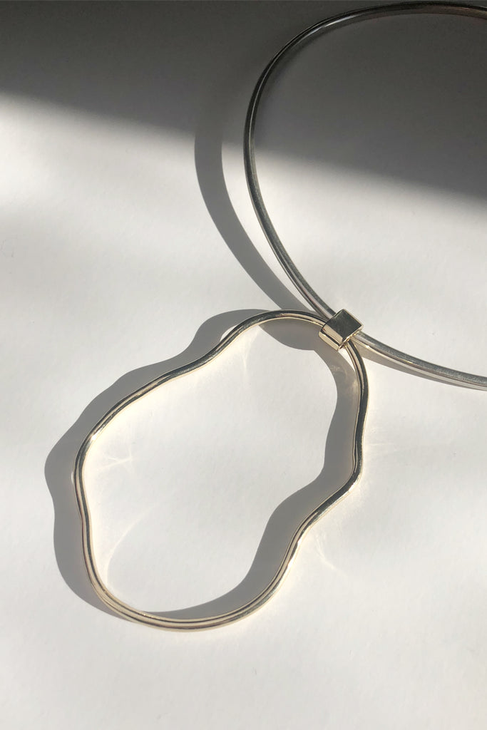 Aalto Outline Collar - Bing Bang Jewelry NYC