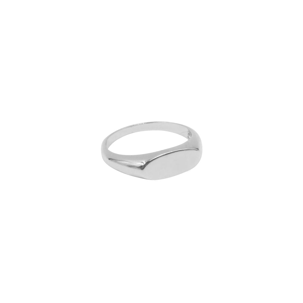 Oval Signet Ring - Bing Bang Jewelry NYC